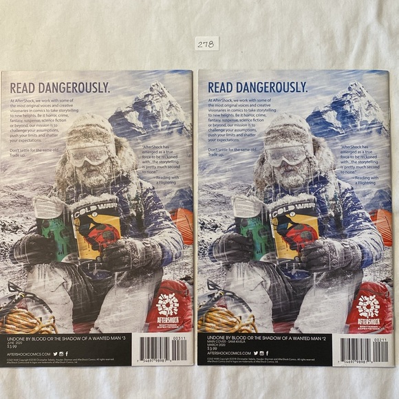 Undone By Blood Lot of 2 ~ Vol #2 & #3 ~ Aftershock 2020 - Picture 5 of 5